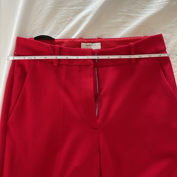 Brand new red suit griffin pants from Babaton - Picture 4 of 7